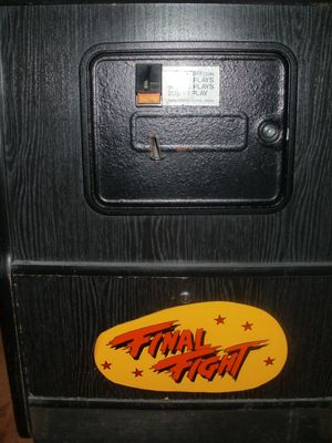 Final Fight control panel