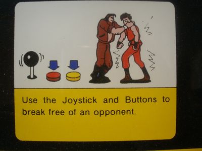 Final Fight control panel