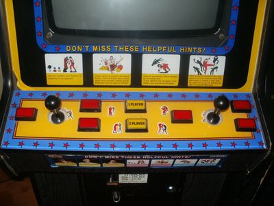 Final Fight control panel