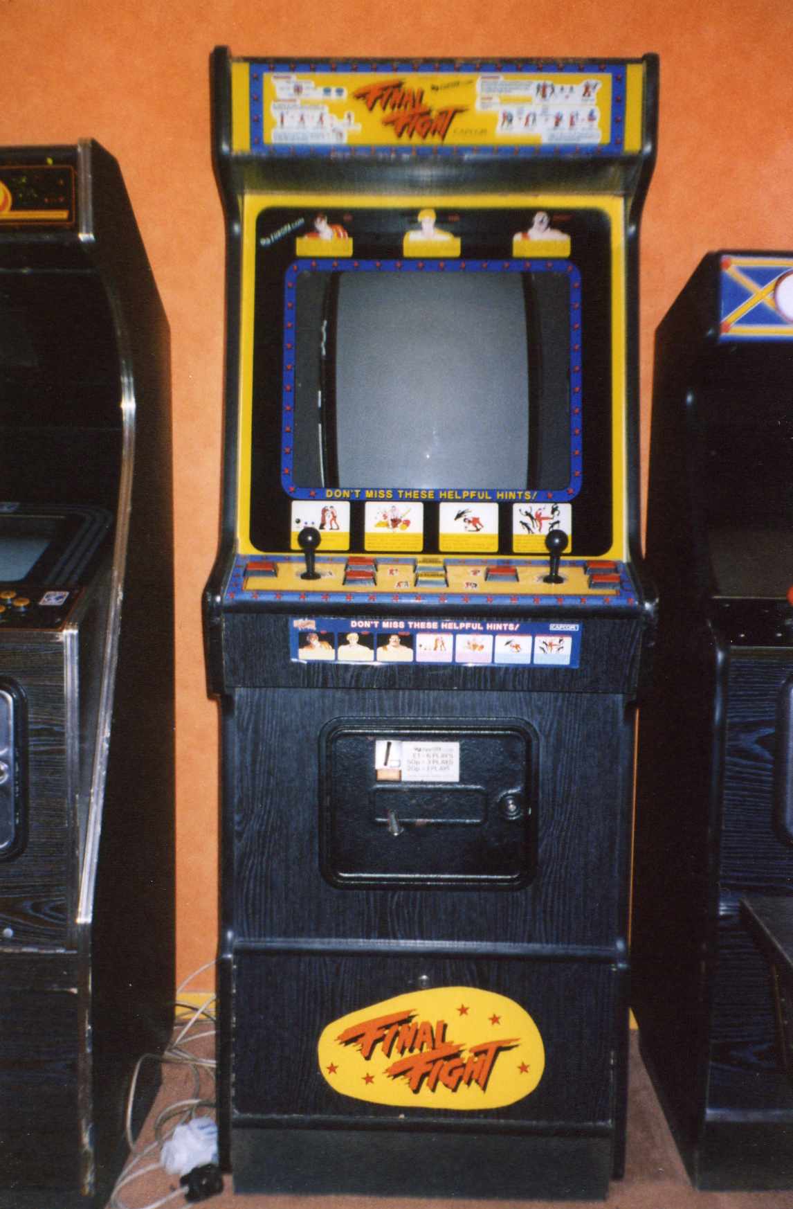 Final Fight europa coin kit version