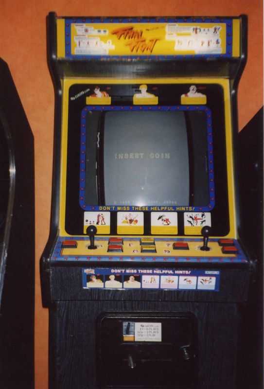 Final Fight europa coin cabinet image