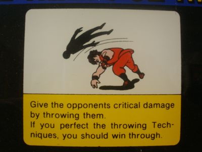 Final Fight control panel