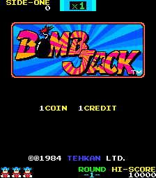 Bomb Jack arcade game