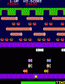 Frogger arcade game