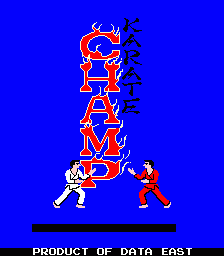 Karate Champ arcade game (Ply Vs Ply)