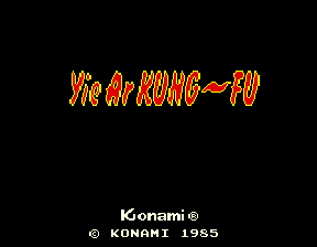 Yie Ar Kung-fu arcade animation