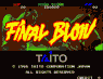 Final Blow-Taito