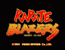 Karate Blazers-Video Systems