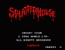 Splater House-Namco