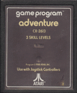 Adventure-Atari 2600 label A