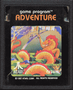Adventure-Atari 2600 label B