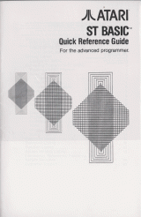 Atari St basic quick referance guide