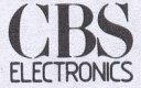 CBS Electronics logo