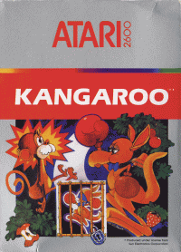 Kangeroo-Atari 2600 boxed