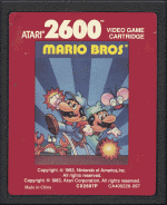 Mario Bros-Atari 2600 label A