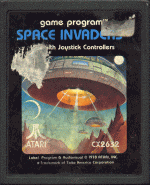 Space Invaders-Atari 2600 label A