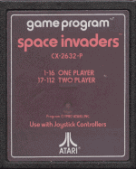 Space Invaders-Atari 2600 label B
