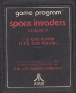 Space Invaders-Atari 2600 label C