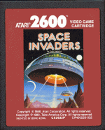Space Invaders-Atari 2600 label D