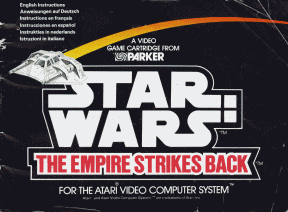 The Empire Strikes Back-Parker manual