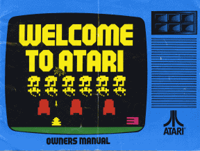 Welcome to Atari-Atari 2600 Owners Manual
