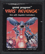 Yars Revenge-Atari 2600 label A