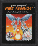Yars Revenge-Atari 2600 label B