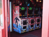 the Tripple Space Invaders Part II in Boulevade amusements-Blackpool 