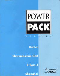 Powerpack games manual-Amiga