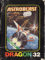Astroblast game cartridge-Dragon 32