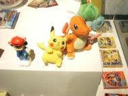 Pokemon in display case