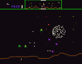 Defender arcade game