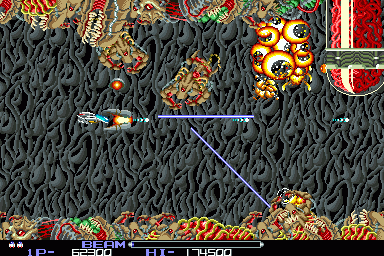 R-type arcade game