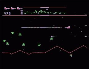 Defender-Atari 8-bit