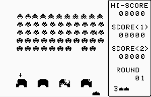 Space Invaders-Bandai Wonderswan