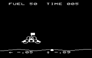 Lunar Lander-Commodore vic20