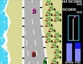 Road Fighter-MSX