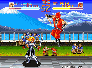 World heroes-Neogeo AES