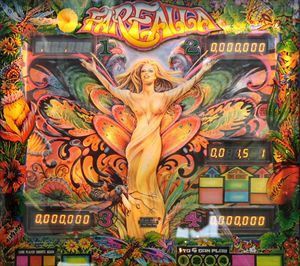 Farfalla pinball poll logo