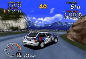 Sega Rally Sega Saturn