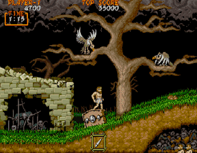 Ghouls`n Ghosts-Sharp X68000