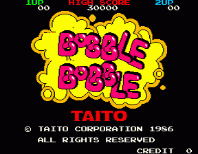 Bobble Bobble (clone of Bubble Bobble)