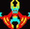 Cosmic Alien winged demon gif