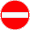 no entry