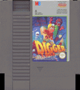 digger the legend of the lost city starring digger T rock-NES