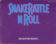 snake rattle and roll-NES book