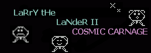 Larry The Lander II Banner