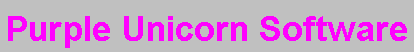 Purple Unicorn Software Banner