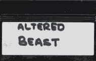 altered beast nolabel-Master System