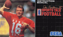 Joe Montana II sports talk-Megadrive